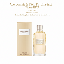 Load image into Gallery viewer, Abercrombie & Fitch First Instinct Sheer Eau de Parfum for Women – 3.4 oz / 100ml - Bright. Feminine. Fearlessly Free.