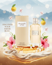 Load image into Gallery viewer, Abercrombie & Fitch First Instinct Sheer Eau de Parfum for Women – 3.4 oz / 100ml - Bright. Feminine. Fearlessly Free.