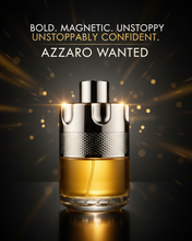 Load image into Gallery viewer, Azzaro Wanted 3.4oz/100ml EDT - Bold. Magnetic. Unstoppably Confident.