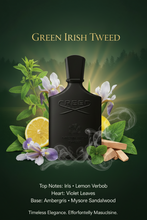 Load image into Gallery viewer, Creed Green Irish Tweed Eau de Parfum – 3.3 oz / 100ml - Fresh. Elegant. Timelessly Iconic.