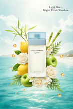Load image into Gallery viewer, Dolce & Gabbana Light Blue Eau de Toilette for Women - Fresh. Radiant. Timelessly Mediterranean.