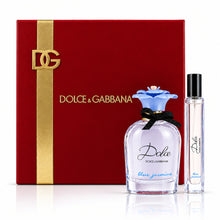 Load image into Gallery viewer, Set D&G Blue Jasmine 2pc: 2.5oz EDP Spy & .33oz Pen Spray - Radiant. Feminine. Irresistibly Floral.