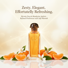 Load image into Gallery viewer, Hermes Eau de Mandarine Ambree 3.3oz/100ml EDC - Zesty. Elegant. Effortlessly Refreshing.