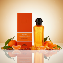Load image into Gallery viewer, Hermes Eau de Mandarine Ambree 3.3oz/100ml EDC - Zesty. Elegant. Effortlessly Refreshing.