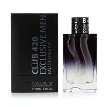 Load image into Gallery viewer, Linn Young Club 420 Black 3.3oz/100ml EDT - Bold. Aromatic. Smoothly Addictive.