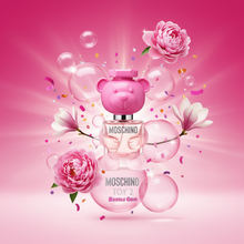 Load image into Gallery viewer, Moschino Toy 2 Bubble Gum Eau de Toilette for Women – 1.0 oz/30ml & 3.4 oz/100ml - Playful. Bold. Irresistibly Fun.