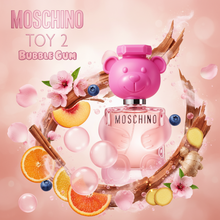 Load image into Gallery viewer, Moschino Toy 2 Bubble Gum Eau de Toilette for Women – 1.0 oz/30ml & 3.4 oz/100ml - Playful. Bold. Irresistibly Fun.