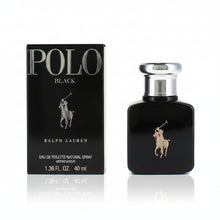 Load image into Gallery viewer, Polo Black Eau de Toilette for Men β Available in 1.36 oz / 40ml, 2.5 oz / 75ml & 4.2 oz / 125ml Bold. Smooth. Modernly Sophisticated.
