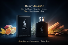 Load image into Gallery viewer, Polo Black Eau de Toilette for Men β Available in 1.36 oz / 40ml, 2.5 oz / 75ml & 4.2 oz / 125ml Bold. Smooth. Modernly Sophisticated.