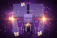 Load image into Gallery viewer, Theirry Mugler Alien 3pc set: 1oz EDP Spray, 2x 1.7oz Body lotion - Radiant. Mysterious. Unforgettable.