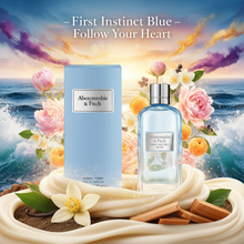 Load image into Gallery viewer, Abercrombie &amp; Fitch First Instinct Blue Eau de Parfum for Women – 3.4 oz / 100ml - Fresh. Radiant. Fearlessly Feminine.
