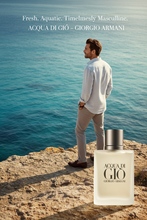 Load image into Gallery viewer, Armani Acqua di Gio Men's EDT - 3.4 fl oz/ 100 ml - Fresh. Aquatic. Timelessly Masculine.
