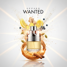 Load image into Gallery viewer, Azzaro Wanted 3.4oz/100ml EDT - Bold. Magnetic. Unstoppably Confident.
