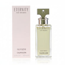 Load image into Gallery viewer, Calvin Klein Eternity for Women Eau de Parfum – 1.6oz/50ml &amp; 3.3oz/100ml  Timeless. Elegant. Endlessly Feminine.

