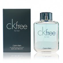 Load image into Gallery viewer, CK Free for Men Eau de Toilette – 3.3 oz / 100ml  Fresh. Laid-Back. Effortlessly Modern.
