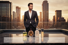Load image into Gallery viewer, Calvin Klein Men’s Mini Coffret 4-Piece Gift Set  Includes: Obsession Men EDT 15ml • Escape Men EDT 15ml • Eternity Men EDT 15ml • CK One EDT 15ml Classic. Versatile. Iconic.
