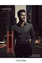 Load image into Gallery viewer, Euphoria by Calvin Klein 5.4 oz Body Spray for Men - Fresh. Seductive. Effortlessly Masculine.
