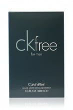 Load image into Gallery viewer, CK Free for Men Eau de Toilette – 3.3 oz / 100ml  Fresh. Laid-Back. Effortlessly Modern.
