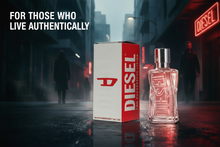 Load image into Gallery viewer, DIESEL D Eau de Toilette – 1.7 oz / 50ml  Bold. Edgy. Unapologetically Modern.
