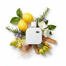 Load image into Gallery viewer, Lacoste Eau de Lacoste L.12.12 Blanc Eau de Toilette Spy for Men – 3.3oz/100ml - Fresh. Crisp. Modernly Masculine.
