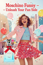Load image into Gallery viewer, Moschino Funny Eau de Toilette – 1.7 oz / 50ml  Playful. Vibrant. Joyfully Irresistible.
