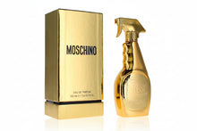 Load image into Gallery viewer, Moschino Fresh Couture Gold 3.4oz EDP Spy Women's - Bold. Glamorous. Playfully Luxurious.
