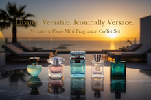 Load image into Gallery viewer, Set Versace coffret 5pc Set - Luxury. Versatile. Iconically Versace.
