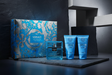 Load image into Gallery viewer, Versace Eau Fraiche Men's 3pc Gift Set 1.7oz EDT Spray, Shower Gel &amp; After Shave - Fresh. Clean. Confident.
